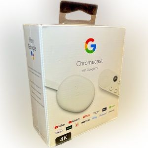 Chromecast 4K w/ Google TV Remote
